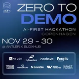 Zero To Demo hackathon poster