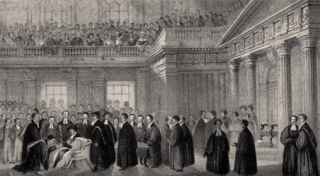 Victorian Cambridge competition illustration